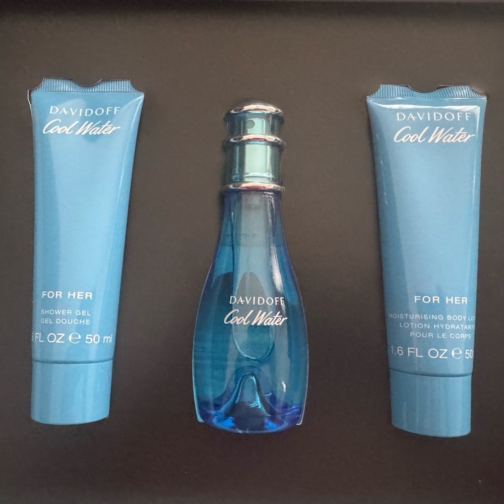 Davidoff Cool Water EDT for Women SET Floral Fragrance, Top notes: Watermelon